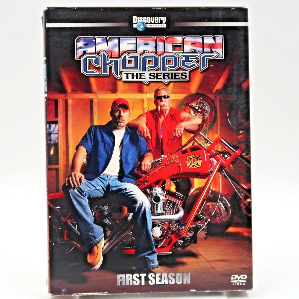 American Chopper The Series First Season DVD 3-Disc Set Paul Teutul Sr & Jr 2005